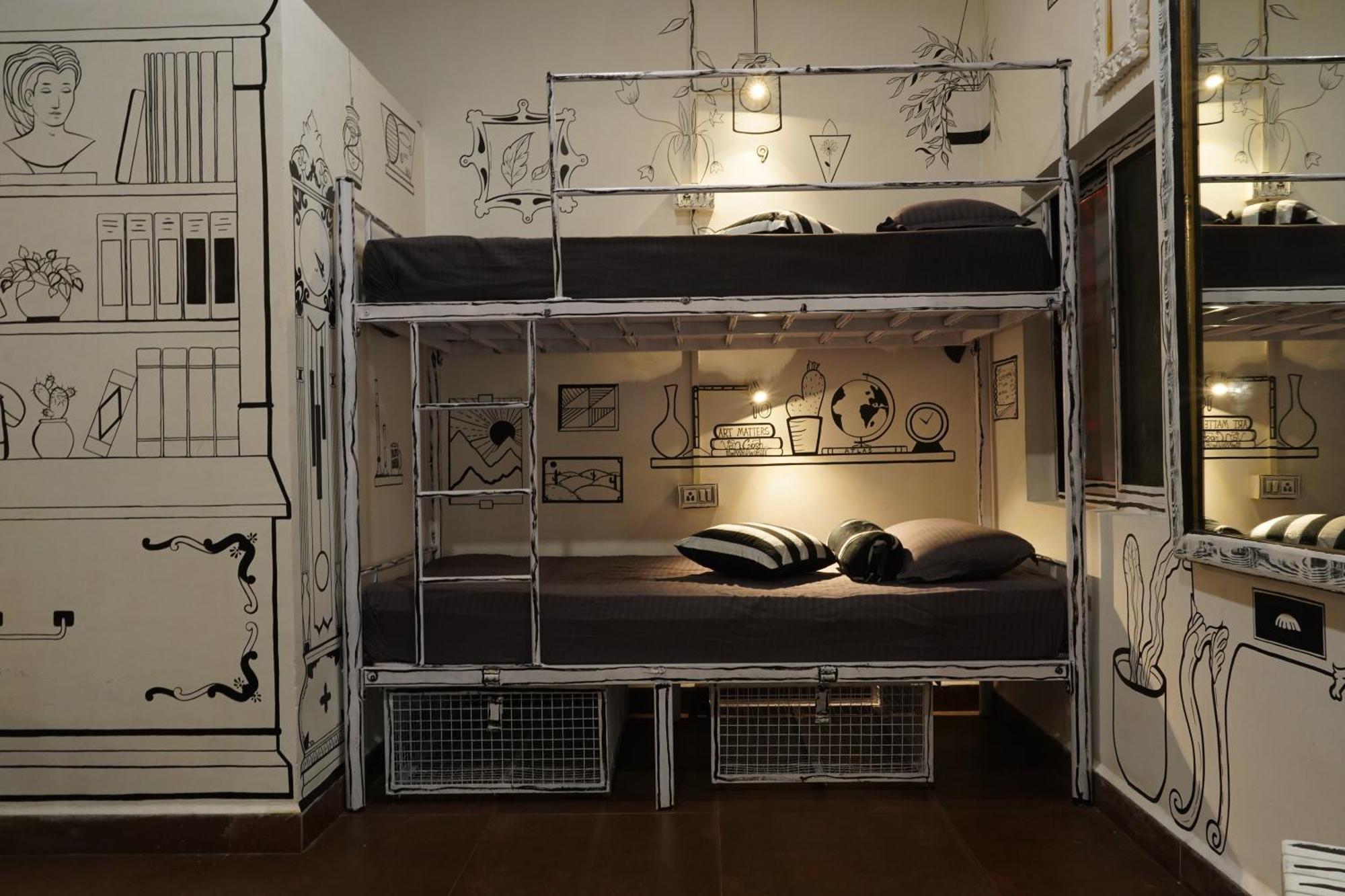 Pappi Chulo Vagator Hostel Ngoại thất bức ảnh